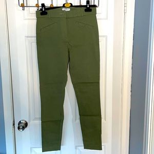 Green dress pants